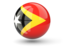 East Timor. Sphere icon. Download icon.