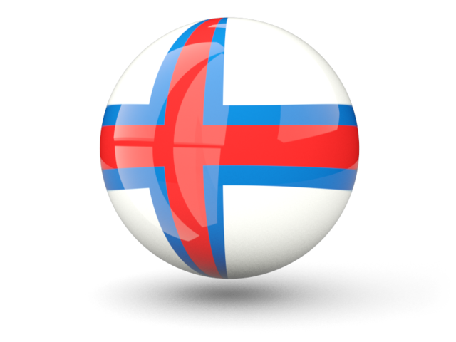 Sphere icon. Download flag icon of Faroe Islands at PNG format