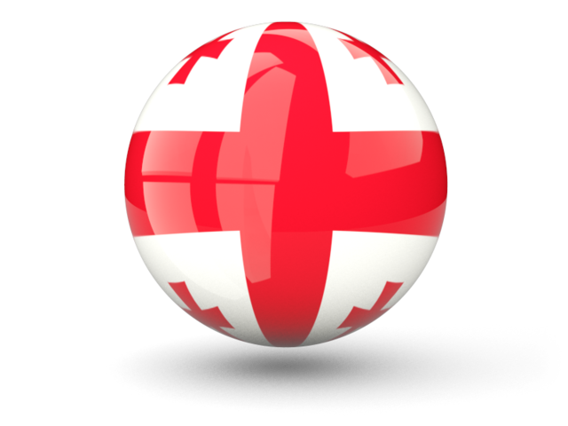 Sphere icon. Download flag icon of Georgia at PNG format