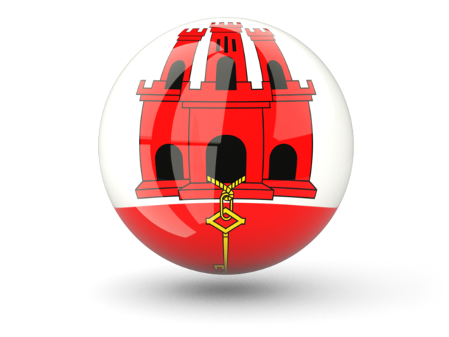 Sphere icon. Download flag icon of Gibraltar at PNG format