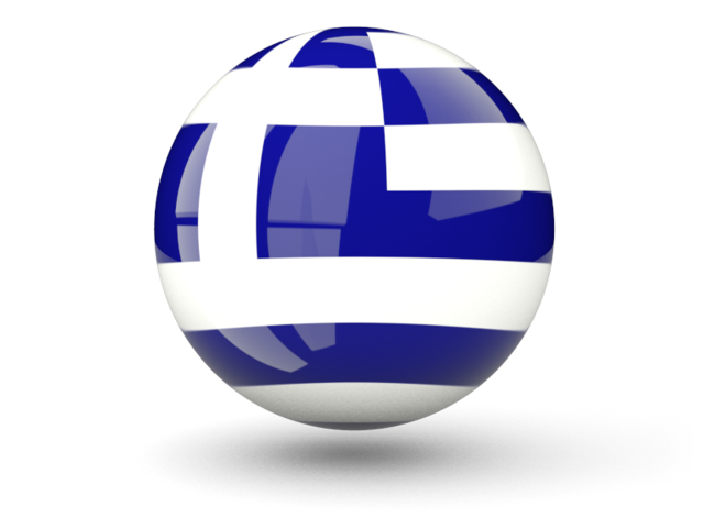 Sphere icon. Download flag icon of Greece at PNG format