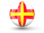 Guernsey. Sphere icon. Download icon.