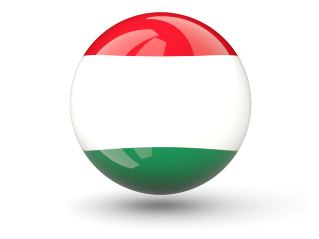 Сферическая иконка. Скачать флаг. Венгрия