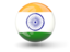 India. Sphere icon. Download icon.