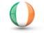 Ireland. Sphere icon. Download icon.