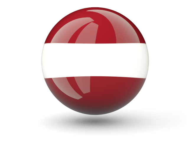Sphere icon. Download flag icon of Latvia at PNG format