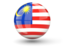 Малайзия. Сферическая иконка. Скачать иллюстрацию.
