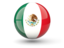 Mexico. Sphere icon. Download icon.