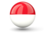 Monaco. Sphere icon. Download icon.