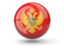 Montenegro. Sphere icon. Download icon.