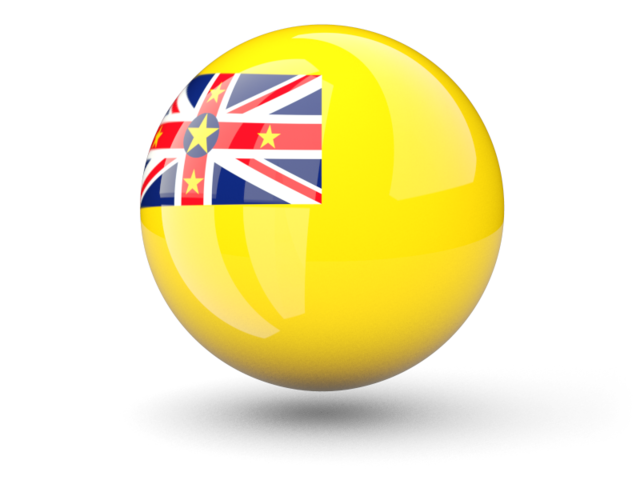 Sphere icon. Download flag icon of Niue at PNG format