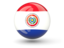 Paraguay. Sphere icon. Download icon.