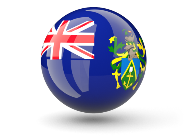 Sphere icon. Download flag icon of Pitcairn Islands at PNG format