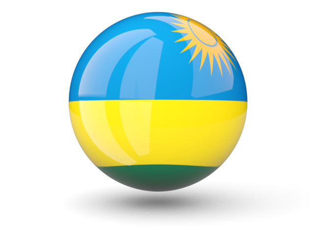 Sphere icon. Download flag icon of Rwanda at PNG format