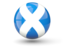 Scotland. Sphere icon. Download icon.