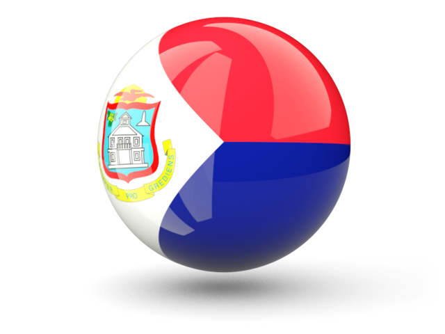 Sphere icon. Download flag icon of Sint Maarten at PNG format