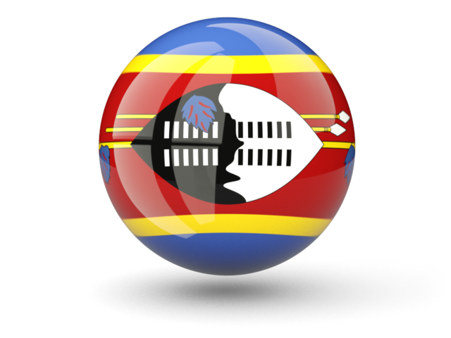 Sphere icon. Download flag icon of Swaziland at PNG format