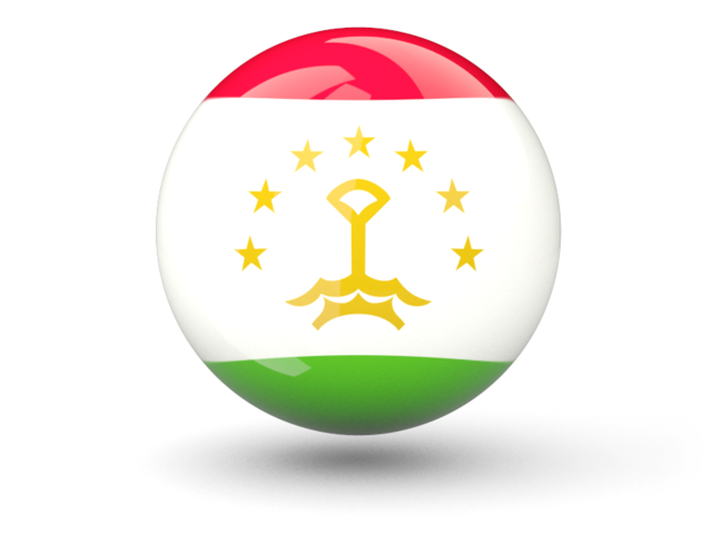 Сферическая иконка. Скачать флаг. Таджикистан