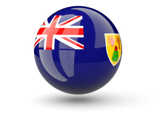 Sphere icon. Download flag icon of Turks and Caicos Islands at PNG format