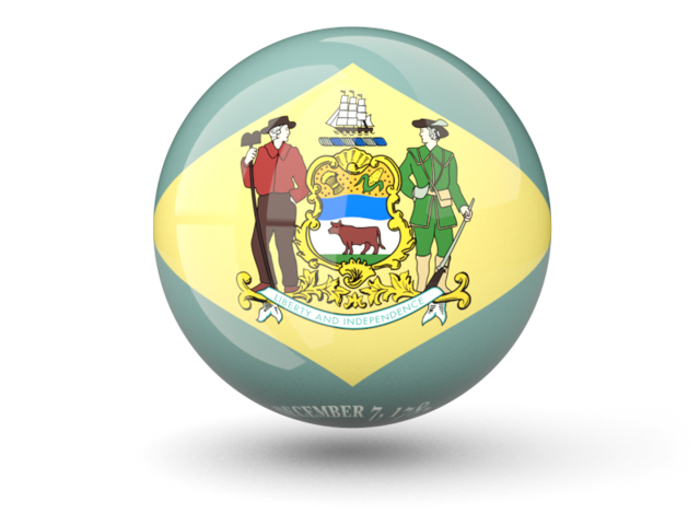 Sphere icon. Download flag icon of Delaware