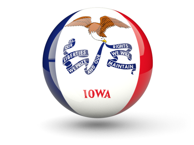 Sphere icon. Download flag icon of Iowa