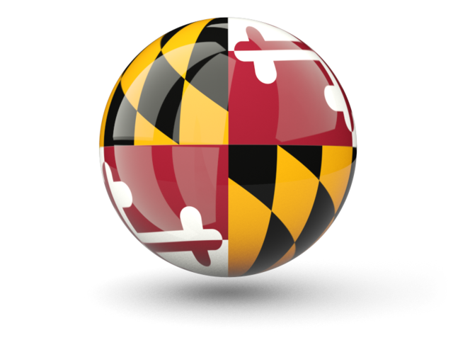 Sphere icon. Download flag icon of Maryland