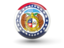 Flag of state of Missouri. Sphere icon. Download icon