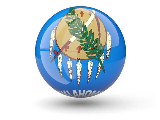 Sphere icon. Download flag icon of Oklahoma