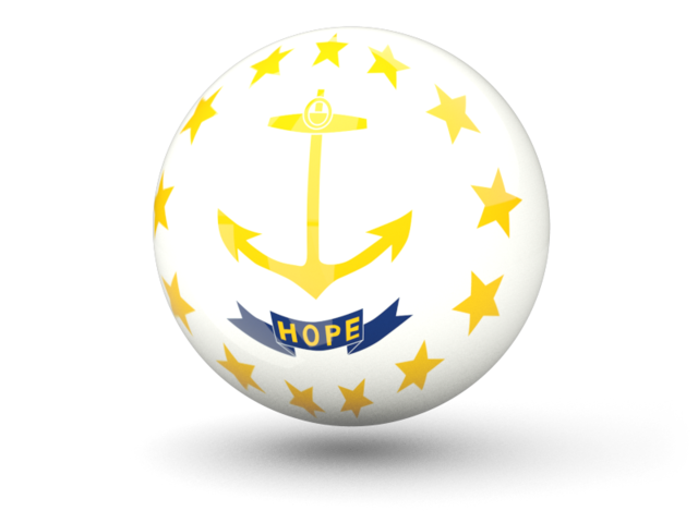 Sphere icon. Download flag icon of Rhode Island