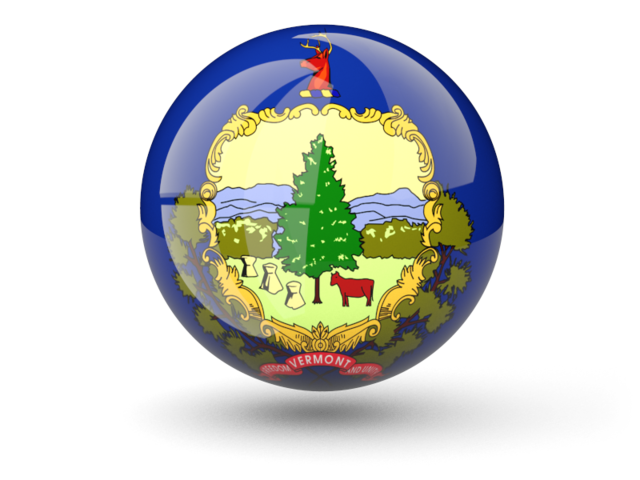 Sphere icon. Download flag icon of Vermont