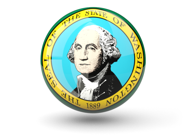 Sphere icon. Download flag icon of Washington