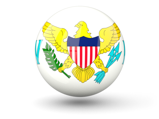 Sphere icon. Download flag icon of Virgin Islands of the United States at PNG format