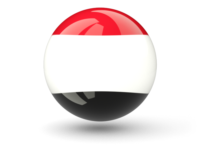 Sphere icon. Download flag icon of Yemen at PNG format