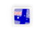 Australia. Square carbon icon. Download icon.