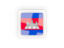 Cambodia. Square carbon icon. Download icon.