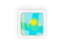 Kazakhstan. Square carbon icon. Download icon.