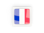 Mayotte. Square carbon icon. Download icon.