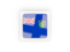 Pitcairn Islands. Square carbon icon. Download icon.