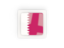 Qatar. Square carbon icon. Download icon.