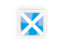 Scotland. Square carbon icon. Download icon.