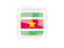Suriname. Square carbon icon. Download icon.