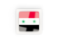 Syria. Square carbon icon. Download icon.