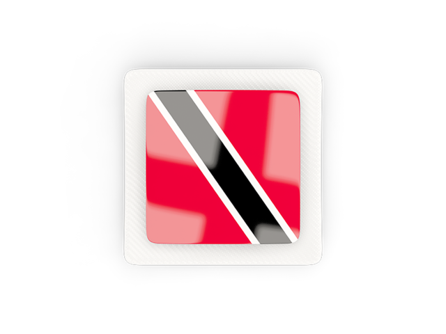 Square carbon icon. Download flag icon of Trinidad and Tobago at PNG format