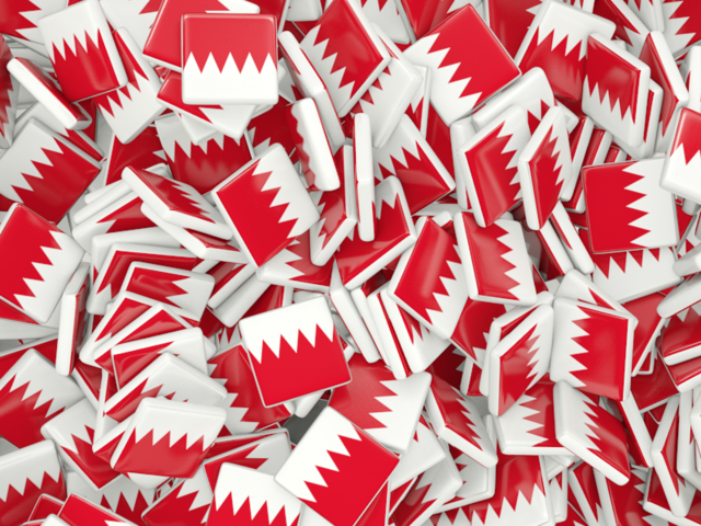 Бэкграунд из квадратных флагов. Скачать флаг. Бахрейн