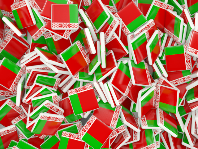Square flag background. Download flag icon of Belarus at PNG format