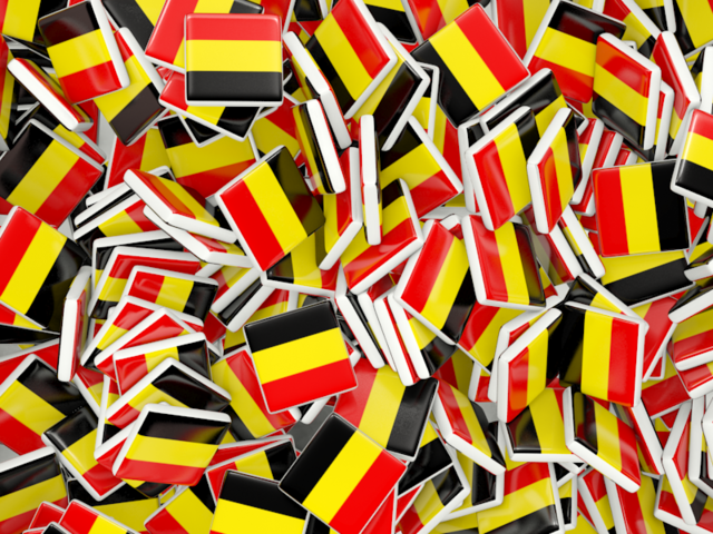 Square flag background. Download flag icon of Belgium at PNG format