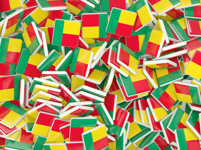 Square flag background. Download flag icon of Benin at PNG format