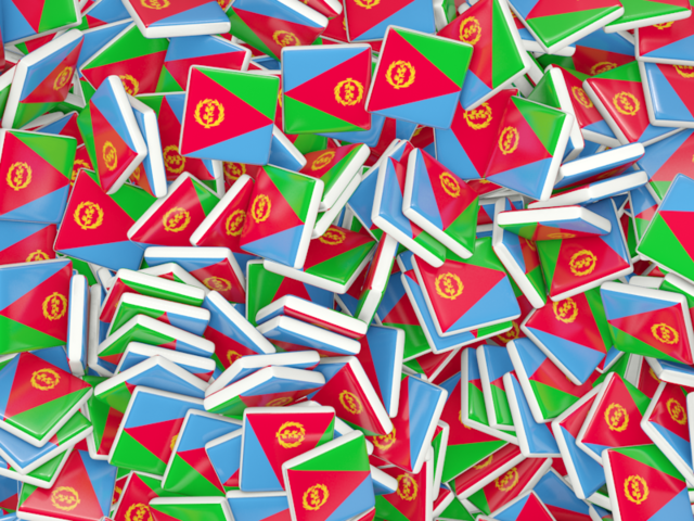 Square flag background. Download flag icon of Eritrea at PNG format