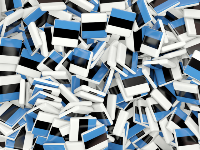 Square flag background. Download flag icon of Estonia at PNG format