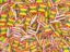 Grenada. Square flag background. Download icon.